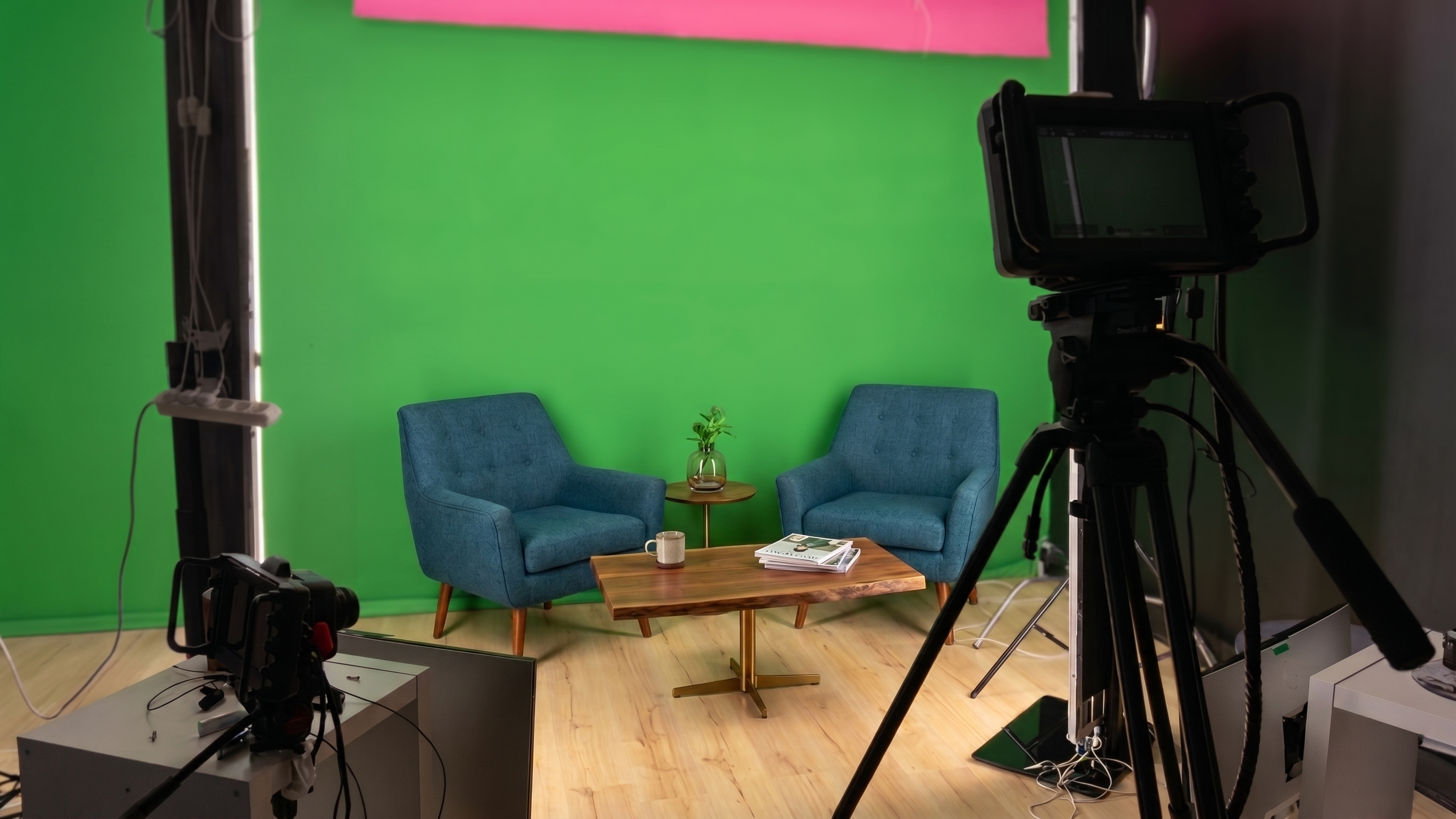 Studio A - Fond Vert - Vue Principale